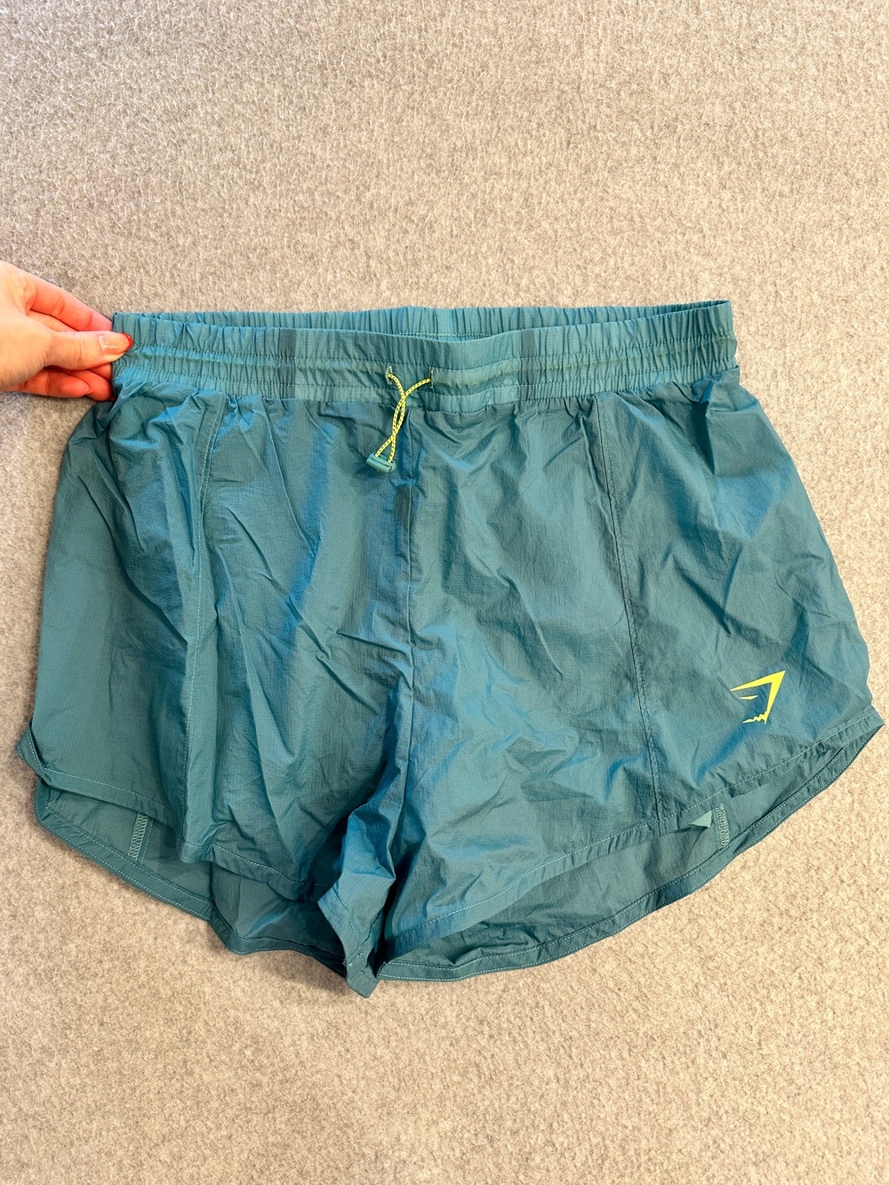 Gymshark Aqua Green Training Running Shorts